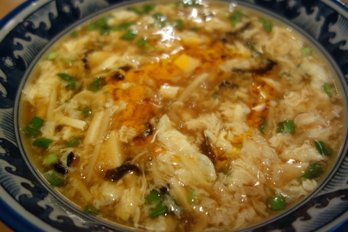 「サンラータン麺 970円（税抜）」@紅虎餃子房 モラージュカシワ店の写真