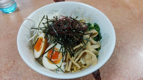 「川越醤油あぶらそば（限定）」@てんこもりラーメンの写真