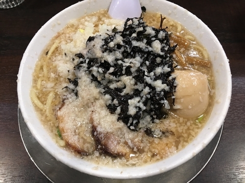 「○得ラーメン 大油 玉ねぎ多め」@らーめん潤 蒲田店の写真