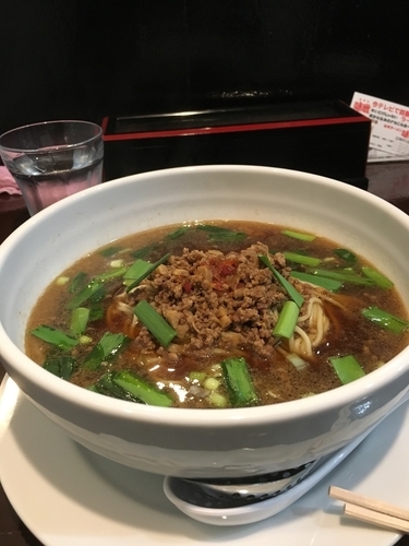 「アメリカン 辛さ控えめ おじやセット」@元祖名古屋 台湾ラーメン 味世 石神井公園店の写真