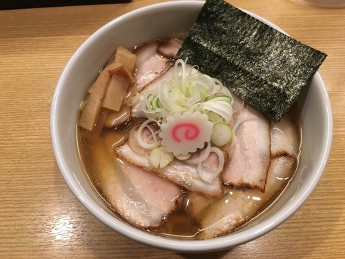 「肉増し煮干そば」@中華そば 無垢の写真