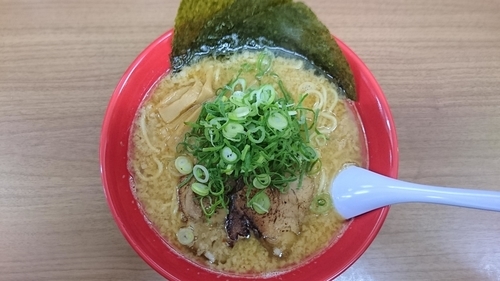 「熱血ラーメン 大盛り」@熱血らーめん in Yokohamaの写真