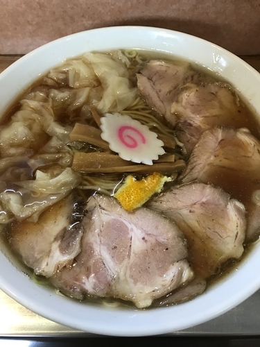 「チャーシューワンタン中華麺」@飛田給 大勝軒の写真