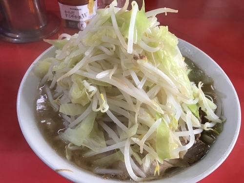 「小ラーメン」@ラーメン二郎 松戸駅前店の写真