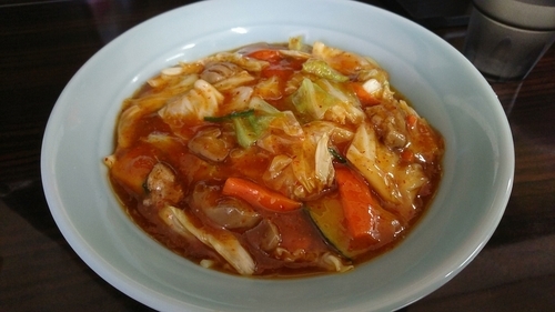 「スタミナ並冷やし　750円」@スタミナラーメン吟月の写真