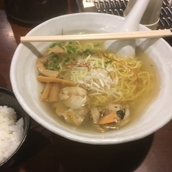 限定ホタテ塩ラーメン