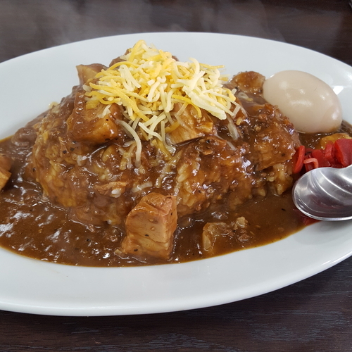 「豚骨カレー（850円）」@ラーメンいつきの写真
