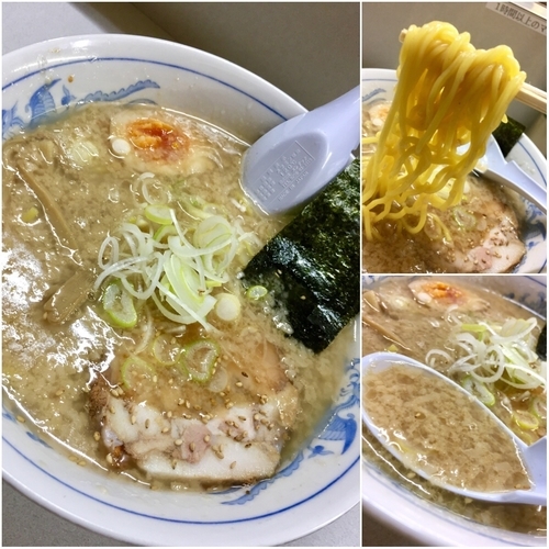 「背脂醤油とんこつラーメン ￥600」@ラーメン・ぶーけの写真