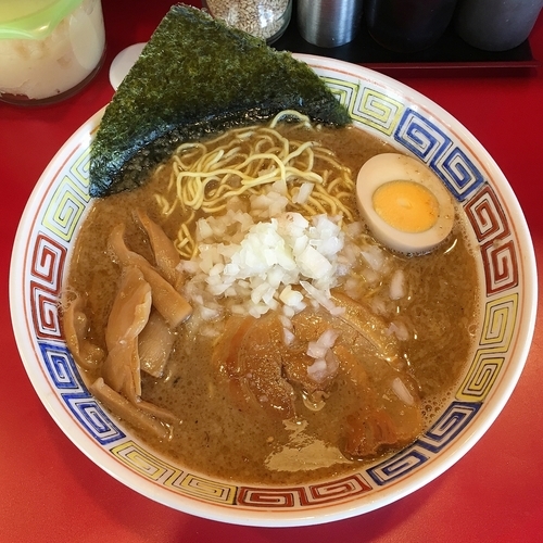 「長浜正油ラーメン　￥６００」@長浜らーめん 世田谷店の写真