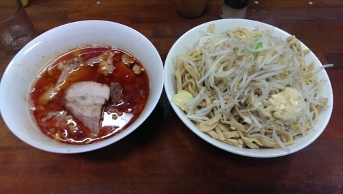 「大豚つけめん、700」@蓮爾 新町一丁目店の写真