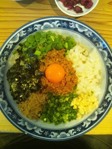 「煮干し台湾まぜそば」@こだわり麺工房 たごの写真