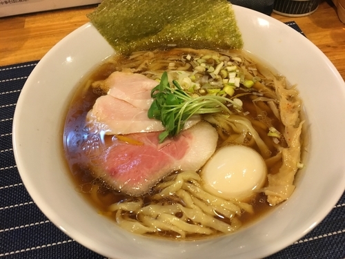 「特製中華そば」@中華蕎麦 はざまの写真