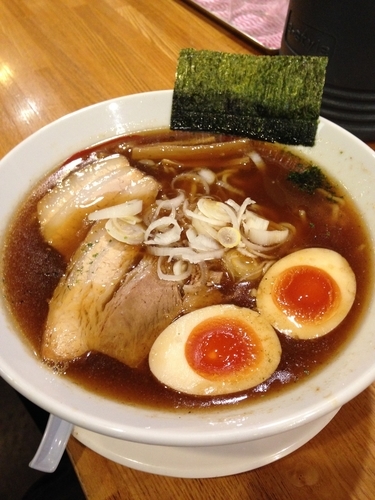 「中華そば 味玉」@やまがたらーめん きたもと屋の写真