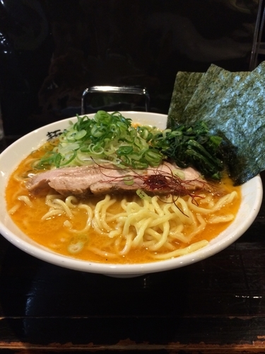 「海老味噌ラーメン」@麺処いのこ 赤塚店の写真