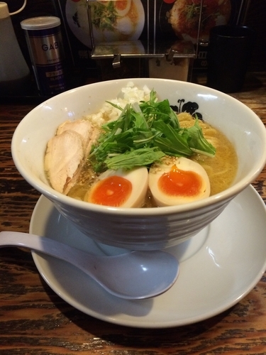 「鶏白湯」@Y's Dining Barの写真