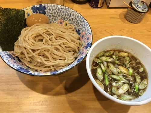 「つけ麺（大盛無料）＋玉子」@麺屋 湊の写真