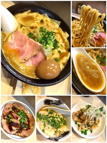 「【限定】濃厚赤味噌海老ワンタンラーメン ￥800」@麺屋 扇 SENの写真
