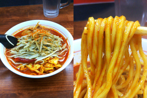 「南極タンメン￥８００」@激辛ラーメン専門店 レッチリ 土浦本店の写真