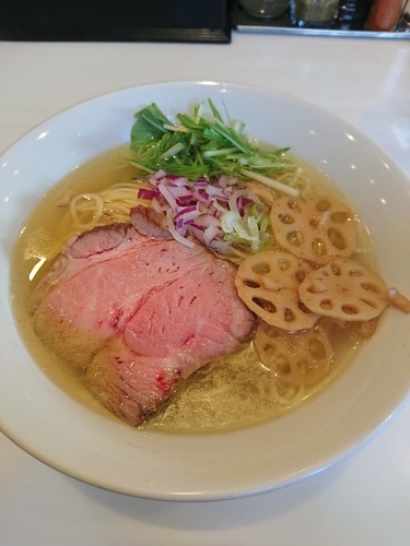 「塩そば 780円」@麺や 彩～iro～の写真