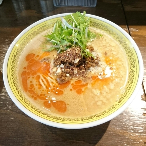 「RS担々麺  @650円+カラマシ@50円+背脂@50円」@N's cafe RSの写真