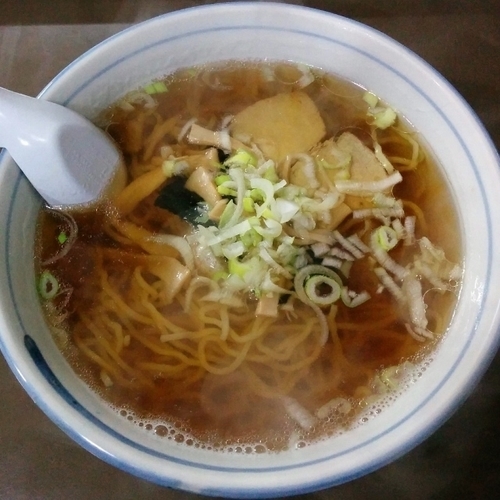 「醤油ラーメン」@お食事処 ひろの写真