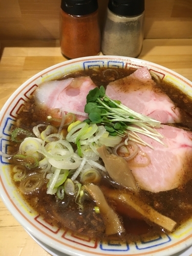 「サバ醤油そばセット(卵かけごはん)￥800」@サバ6製麺所の写真