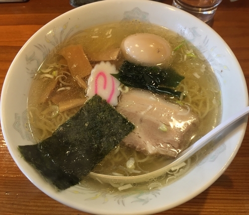 「塩ラーメン+味玉子(¥650+¥100)」@函館ラーメン 照和の写真