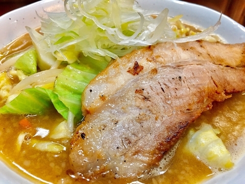 「☆限定のーこーしょうゆみそやさいらーめん☆」@いのうえの写真