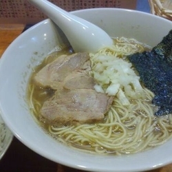 煮干しそば 800円＋大盛（クーポン使用）＋半ライス無料