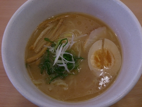 「ごくっ!旨 鮭出汁の味噌ラーメン」@かっぱ寿司 大町店の写真