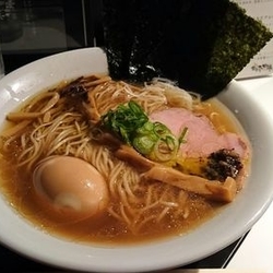 焼きのり味玉そば（醤油）