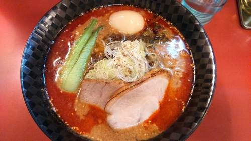 「[夜限定]特ごま辛麺(担々麺)1000円」@中華そば 華丸の写真