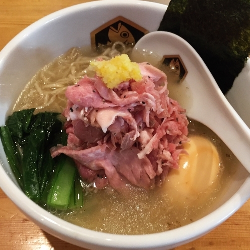「特製真鯛らーめん1050円」@真鯛らーめん 麺魚の写真