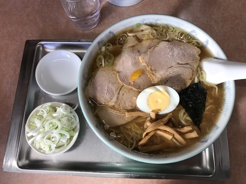 「チャーシューワンタンメン＋ネギ」@大勝軒 北習志野店の写真