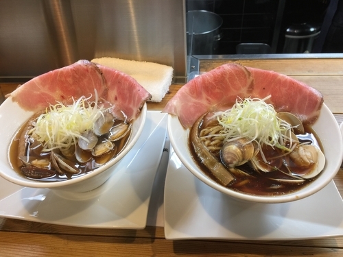 「ハマグリ&アサリラーメン」@くそオヤジ最後のひとふりの写真