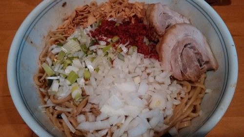 「牛脂カレーそば（特盛）」@ファットンの写真