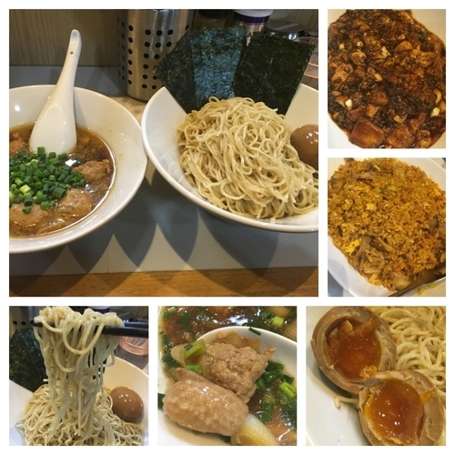 「限定 鴨つけそば」@麺屋 扇 SENの写真