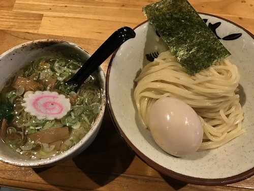 「塩つけ麺730円」@old school 中華そば Miya Dera Soulの写真