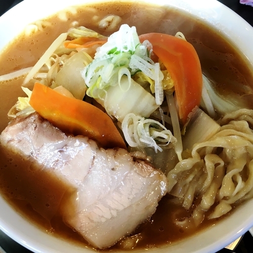 「【限定】冬野菜の味噌らーめん」@松屋食堂の写真