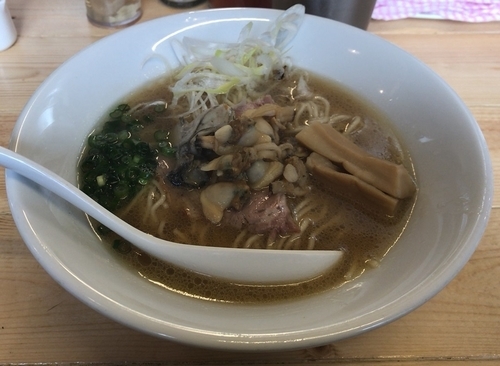 「三種の貝出汁そば(限定)800円」@味噌ぶり noodle みやみやの写真