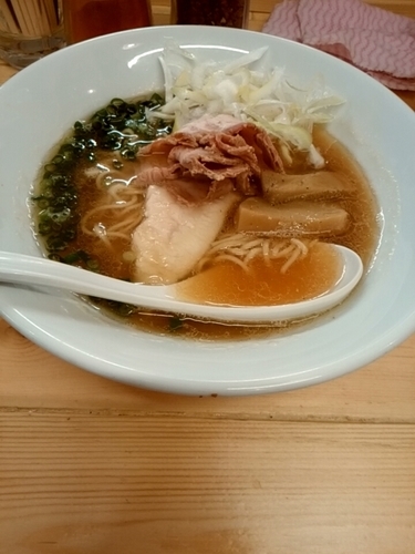 「煮干中華そば 　替玉100円」@味噌ぶり noodle みやみやの写真