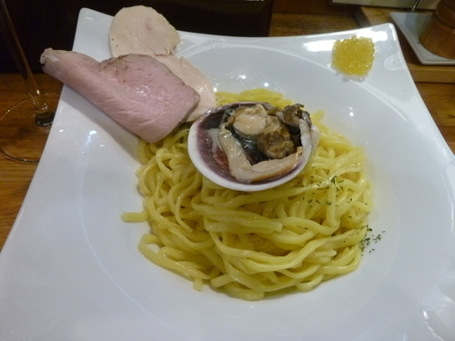 「大あさりの和えそば」@麺庵 小島流の写真