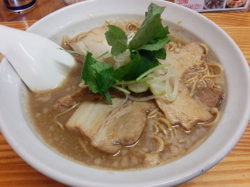 「【限定】肉煮干そば」@中華そば よしかわの写真