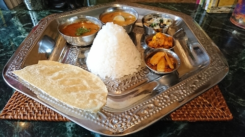 「SPECIAL MEALS　１５３０円」@インドカレー食堂 砂の岬の写真