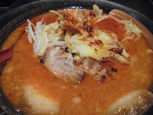 「辛味噌麺  ８８０円」@尾道ラーメン 麺一筋 桜木町店の写真