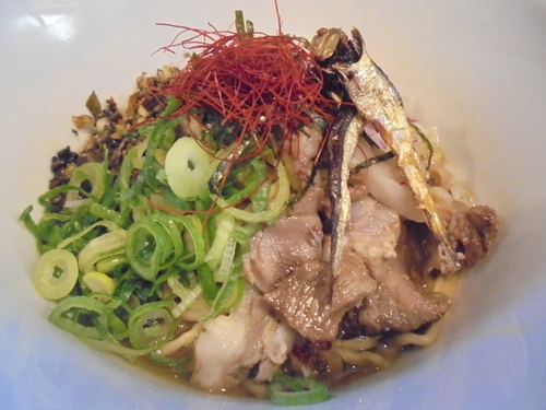 「【限定】煮干混ぜそば　８５０円」@麺屋Mの写真