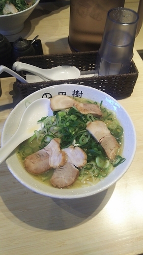 「京都ラーメン豚骨醤油」@京都らーめん 炭火串焼き 田樹の写真