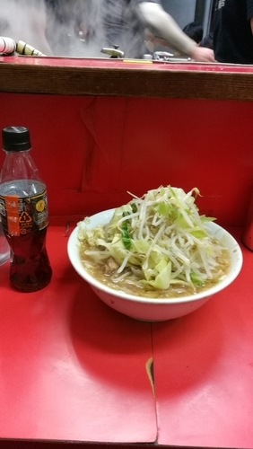 「小豚700円」@ラーメン二郎 三田本店の写真
