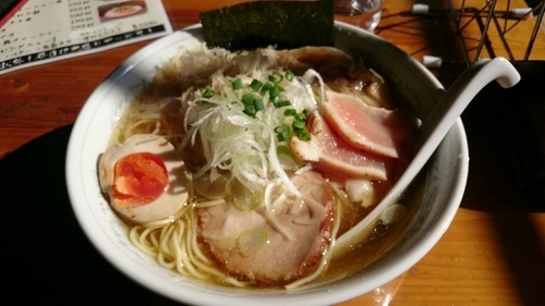 「限定5食ラーメン500円大盛無料」@阿波家 烏山店の写真
