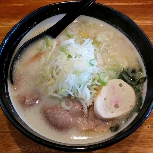 「塩らーめん」@麺や虎鉄 大麻店の写真